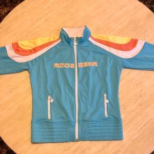 New Rocawear Colour Block Logo Bomber Jacket XL